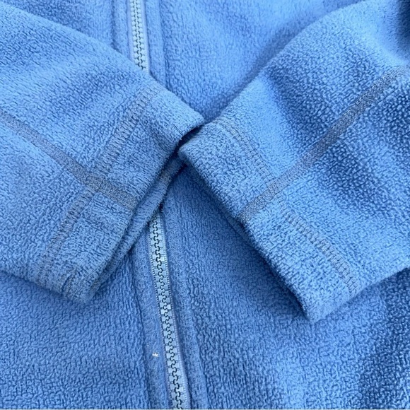 Patagonia Women's Size Medium Sky Blue Fleece Zip Up Jacket - Picture 11 of 16